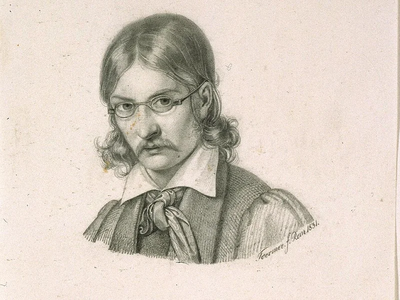 1797-Nathanael Wilhelm Rothländer - Nathanael Wilhelm Rothländer, disegnato nel 1831 da Benno Friedrich Törmer